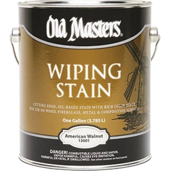 Gizmo 13001 American Walnut Wiping 240 Voc Stain - 1 Gallon GI3574458 - main